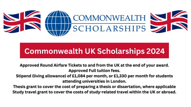 Study in the UK: UK Government Scholarships 2024