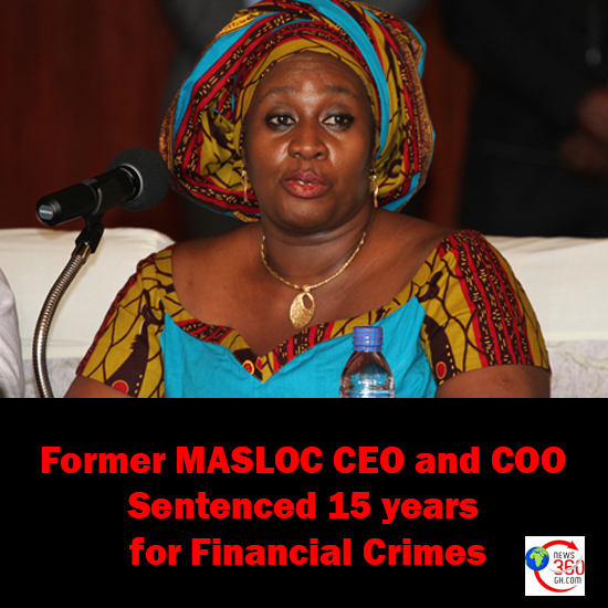 Former MASLOC CEO and COO Sentenced for Financial Crimes – Sedina Attionu Tamakloe