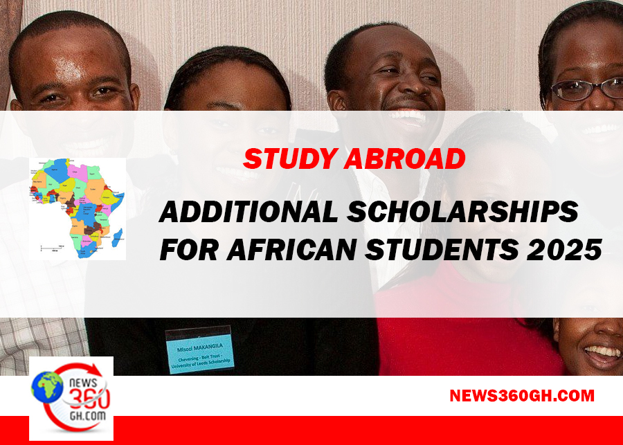 Additional Scholarships for African Students 2025