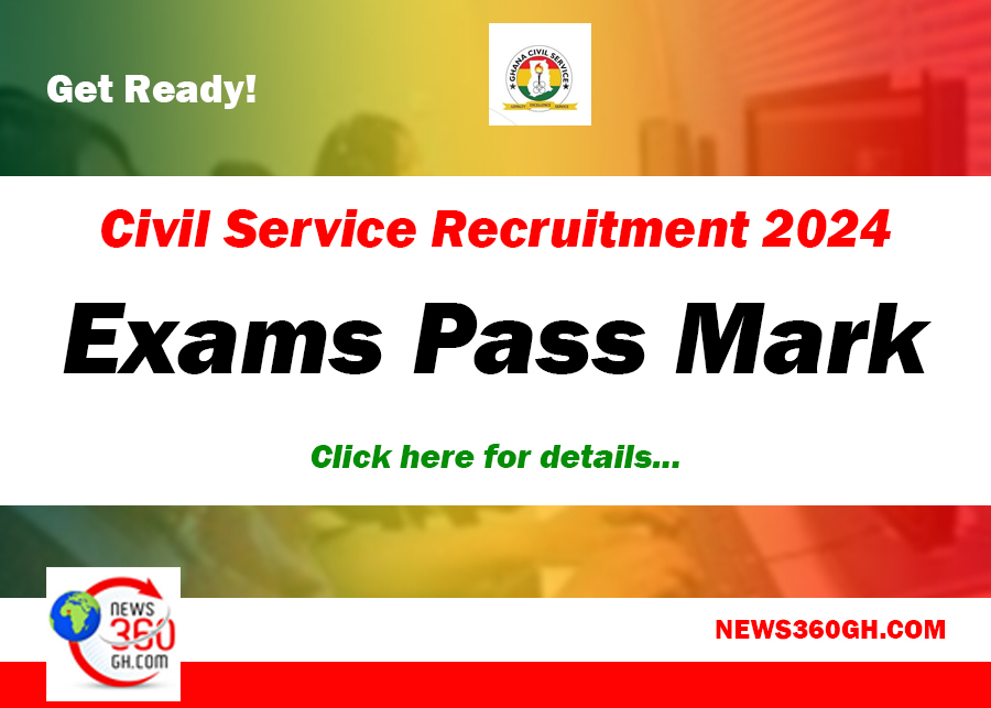 Civil Service Recruitment 2024 Exams Pass Mark