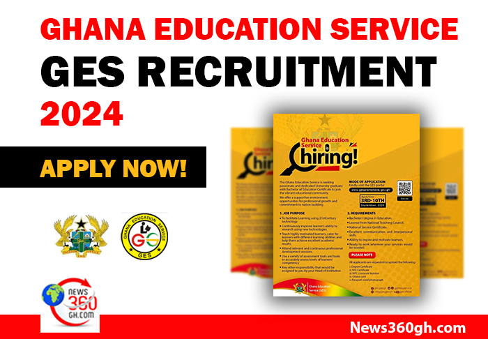 Ghana Education Service (GES) Recruitment 2024