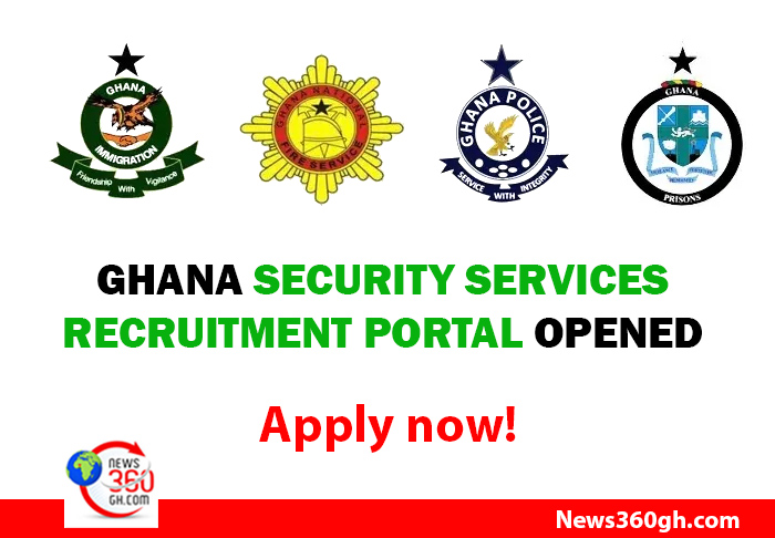 Ghana Security Services Recruitment Portal Open