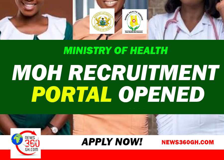 MOH Recruitment Portal 2024 – Opened