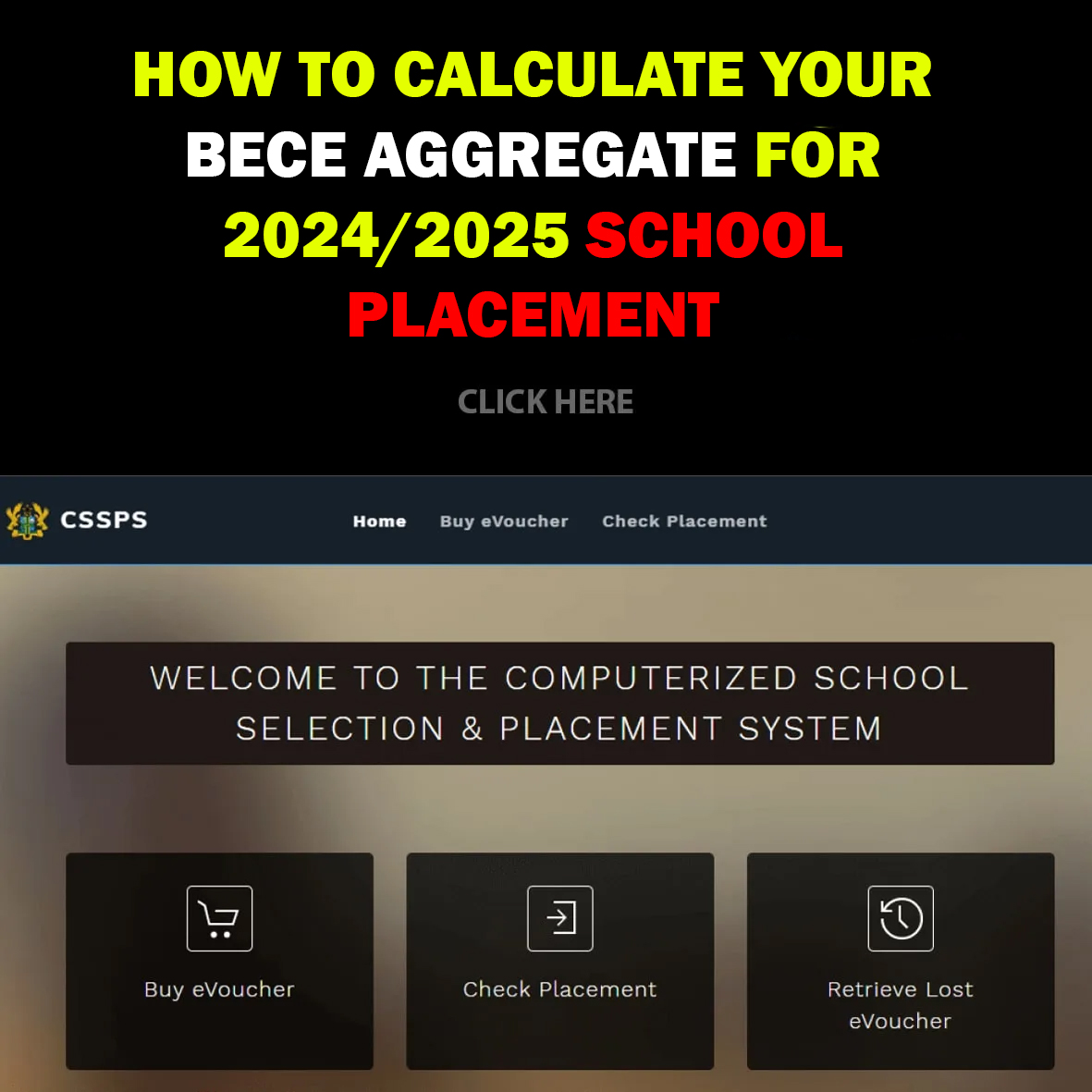 BECE Aggregate Calculator