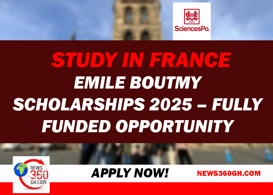 Study in France: Emile Boutmy Scholarships 2025 – Fully Funded Opportunity