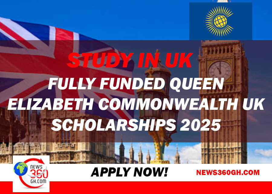 Study In UK: Fully Funded Queen Elizabeth Commonwealth UK Scholarships 2025