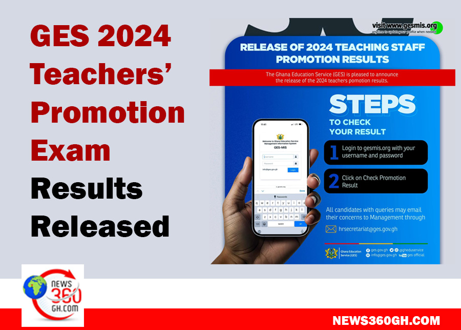 GES 2024 Teachers’ Promotion Exam Results Released