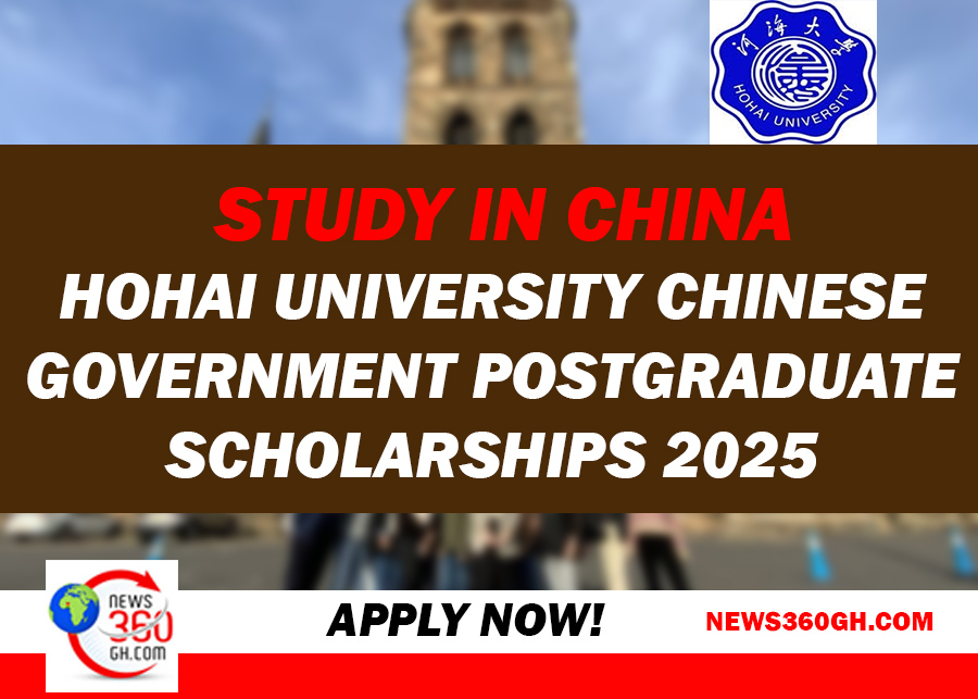 Study in China: Hohai University Chinese Government Postgraduate Scholarships 2025