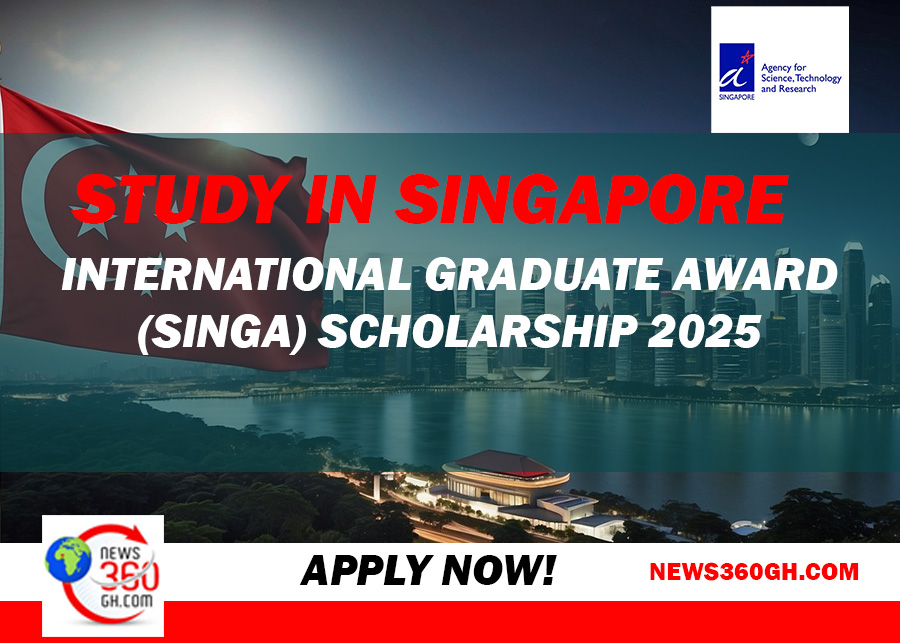 Study In Singapore: International Graduate Award (SINGA) Scholarship 2025