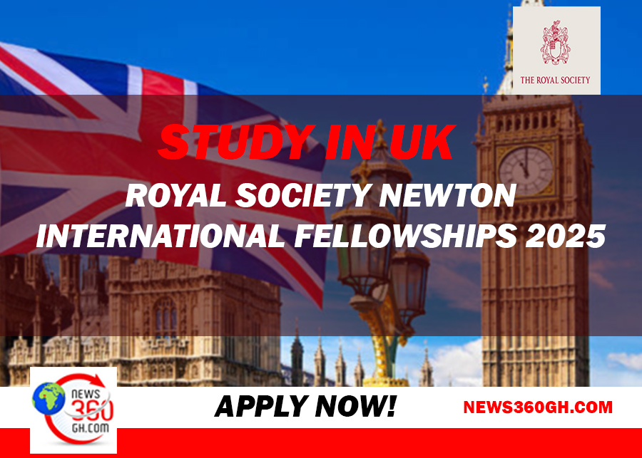 Royal Society Newton International Fellowships 2025 in the UK