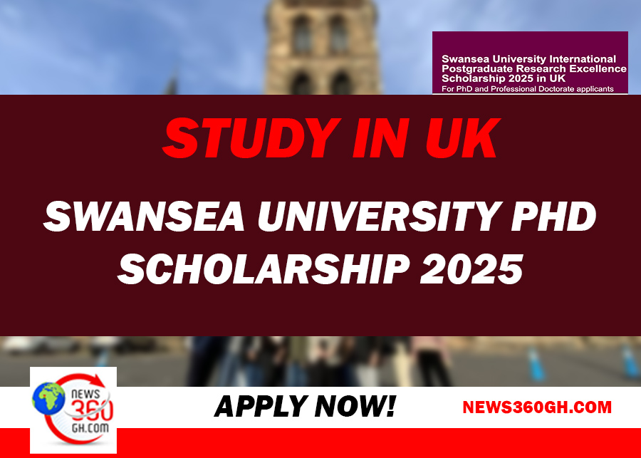 Study in UK: Swansea University PhD Scholarship 2025