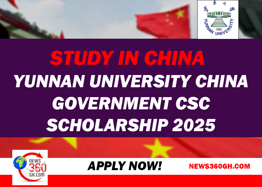 Study in China: Yunnan University China Government CSC Scholarship 2025