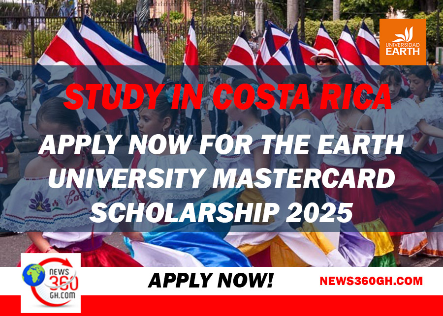 Study in Costa Rica: Apply Now for the Earth University Mastercard Scholarship 2025