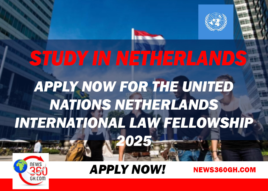 Study In Netherland: Apply Now for the United Nations Netherlands International Law Fellowship 2025