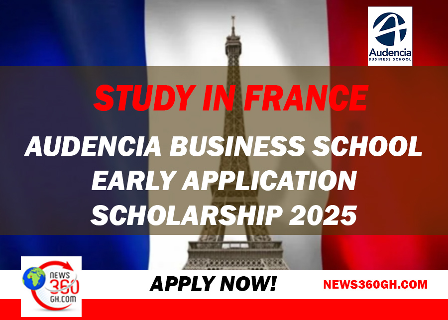 Study In France: Audencia Business School Early Application Scholarship 2025