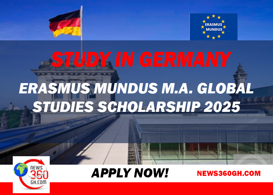 Study in Germany: Erasmus Mundus M.A. Global Studies Scholarship 2025