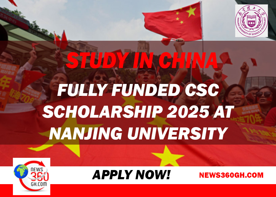 Study in China: Fully Funded CSC Scholarship 2025 at Nanjing University