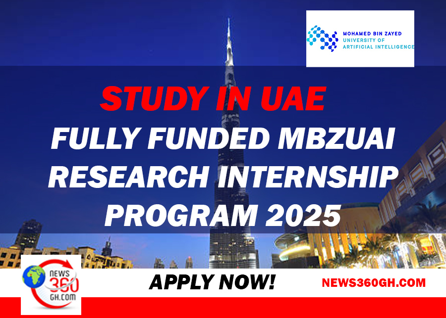 Study in UAE: Fully Funded MBZUAI Research Internship Program 2025