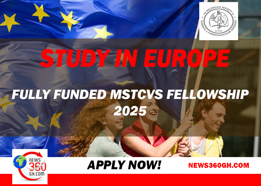 Study  in Europe: Fully Funded MSTCVS Fellowship 2025