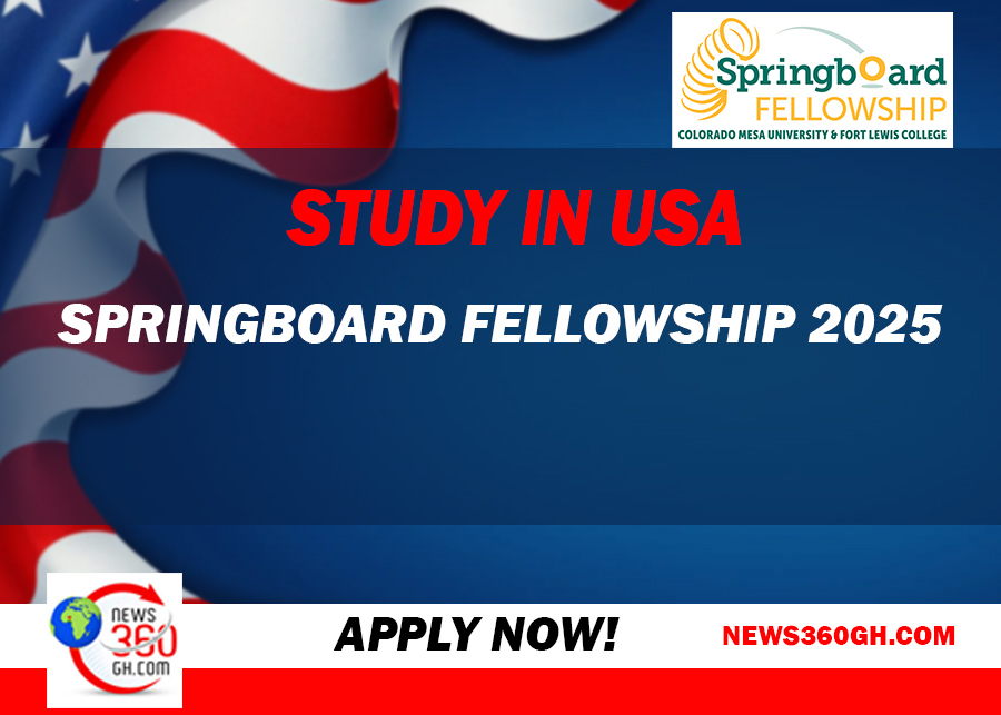 Study In USA: Springboard Fellowship 2025