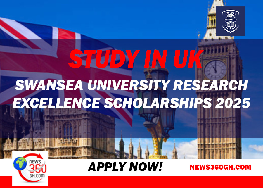 Study in the UK: Swansea University Research Excellence Scholarships 2025