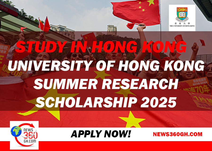 University of Hong Kong Summer Research Scholarship 2025