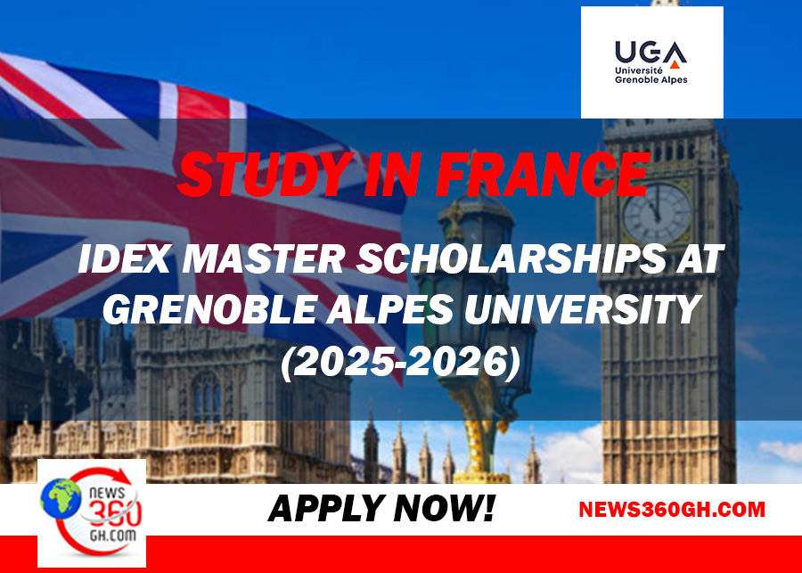 Study In France: IDEX Master Scholarships at Grenoble Alpes University (2025-2026)