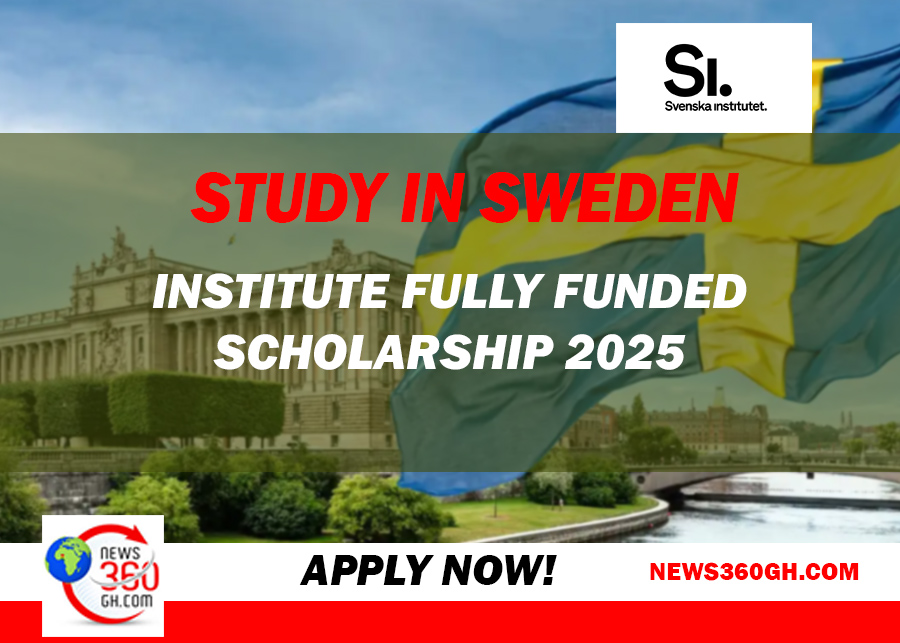 Study In Sweden :Institute Fully Funded Scholarship 2025