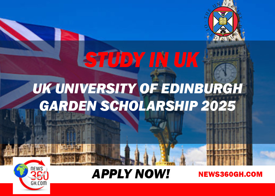 Study In UK: UK University of Edinburgh Garden Scholarship 2025