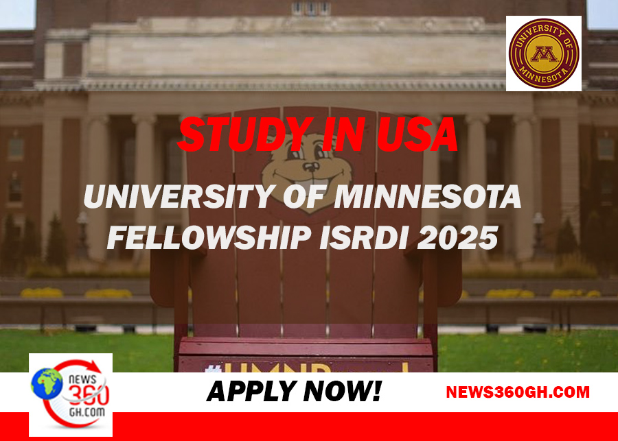 Study in the USA: University of Minnesota Fellowship ISRDI 2025